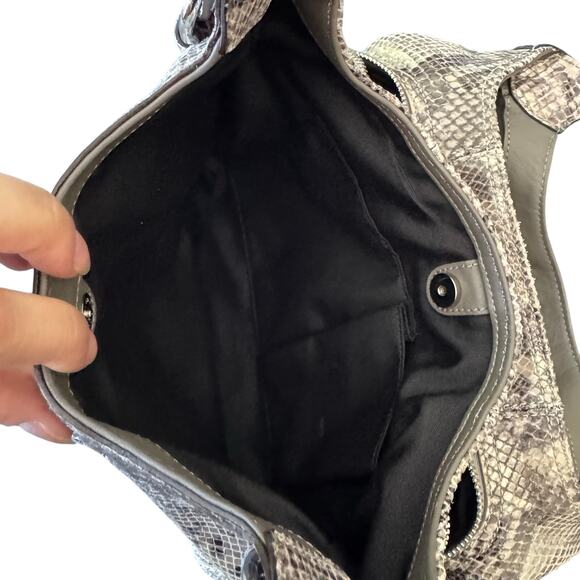 Vintage Coach Python Snake Skin Hobo Bag - Picture 8 of 12